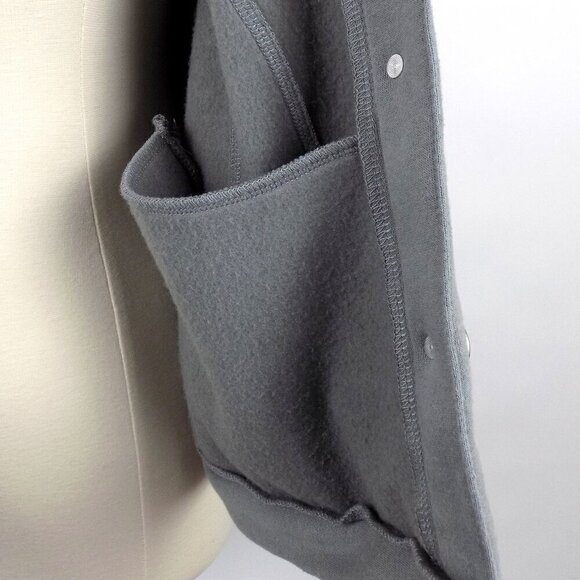 Torrid Trucker Shacket Jacket Size 3X Fleece Lined Gray - Picture 10 of 10